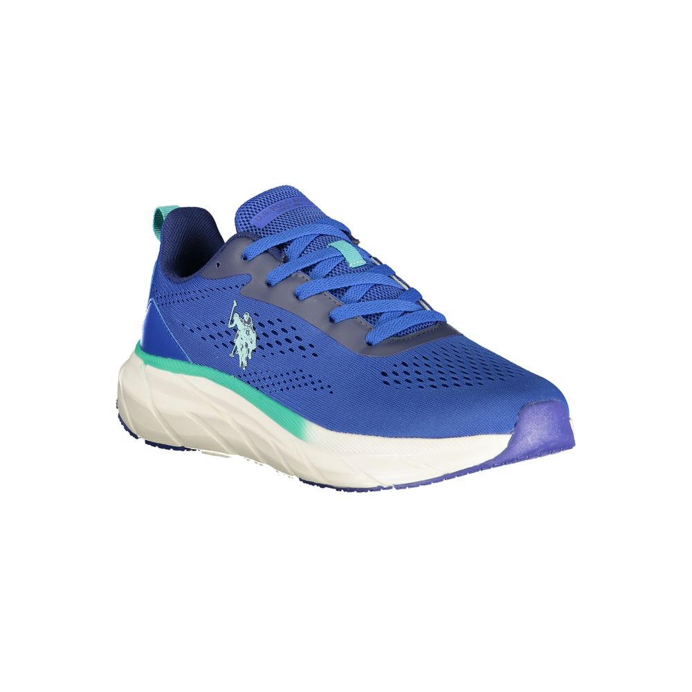 U.S. POLO ASSN. Blue Polyurethane Men's Sneaker | Regal Royce