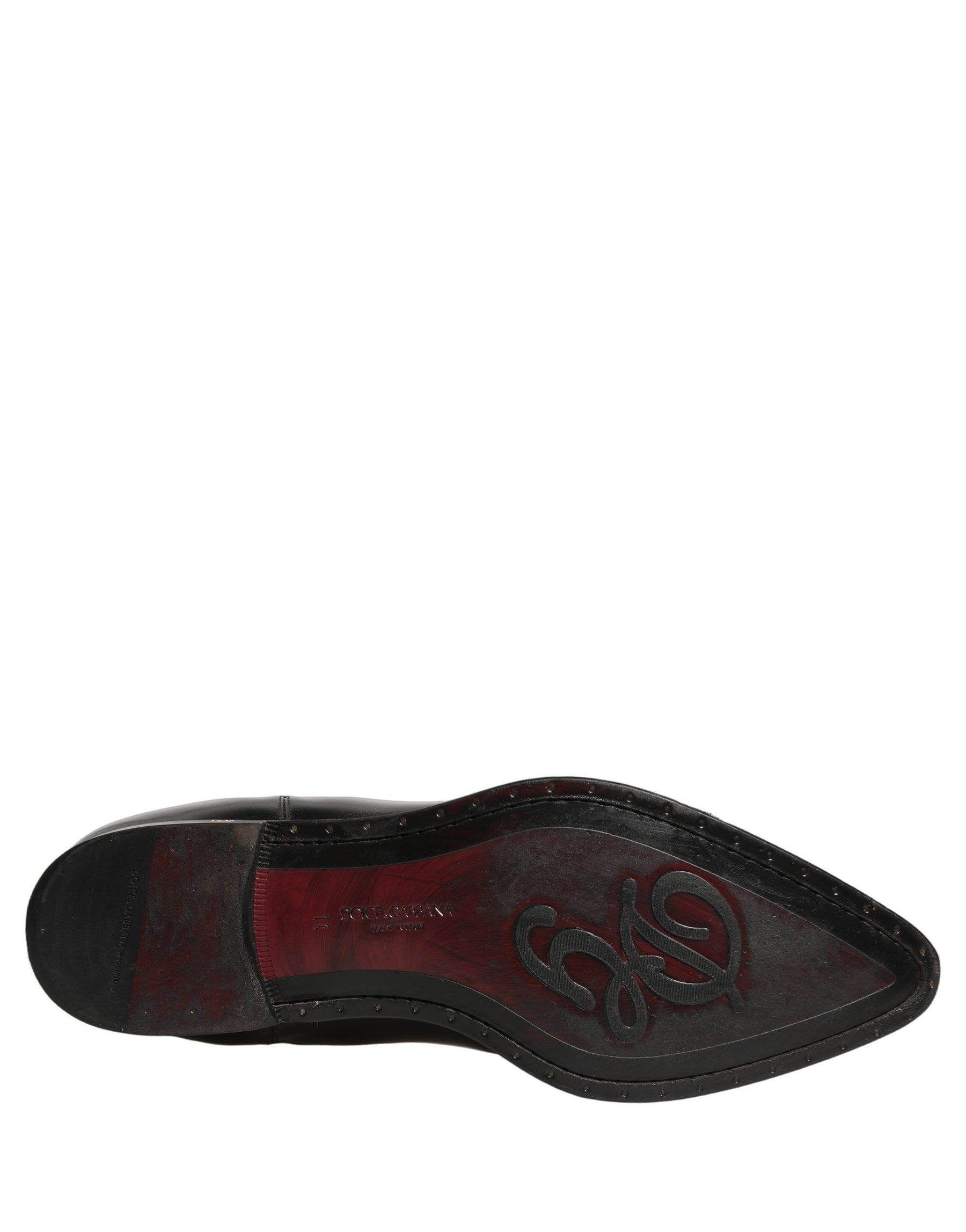 Dolce & Gabbana Black Chelsea Slip On Men Ankle Boots Shoes | Regal Royce