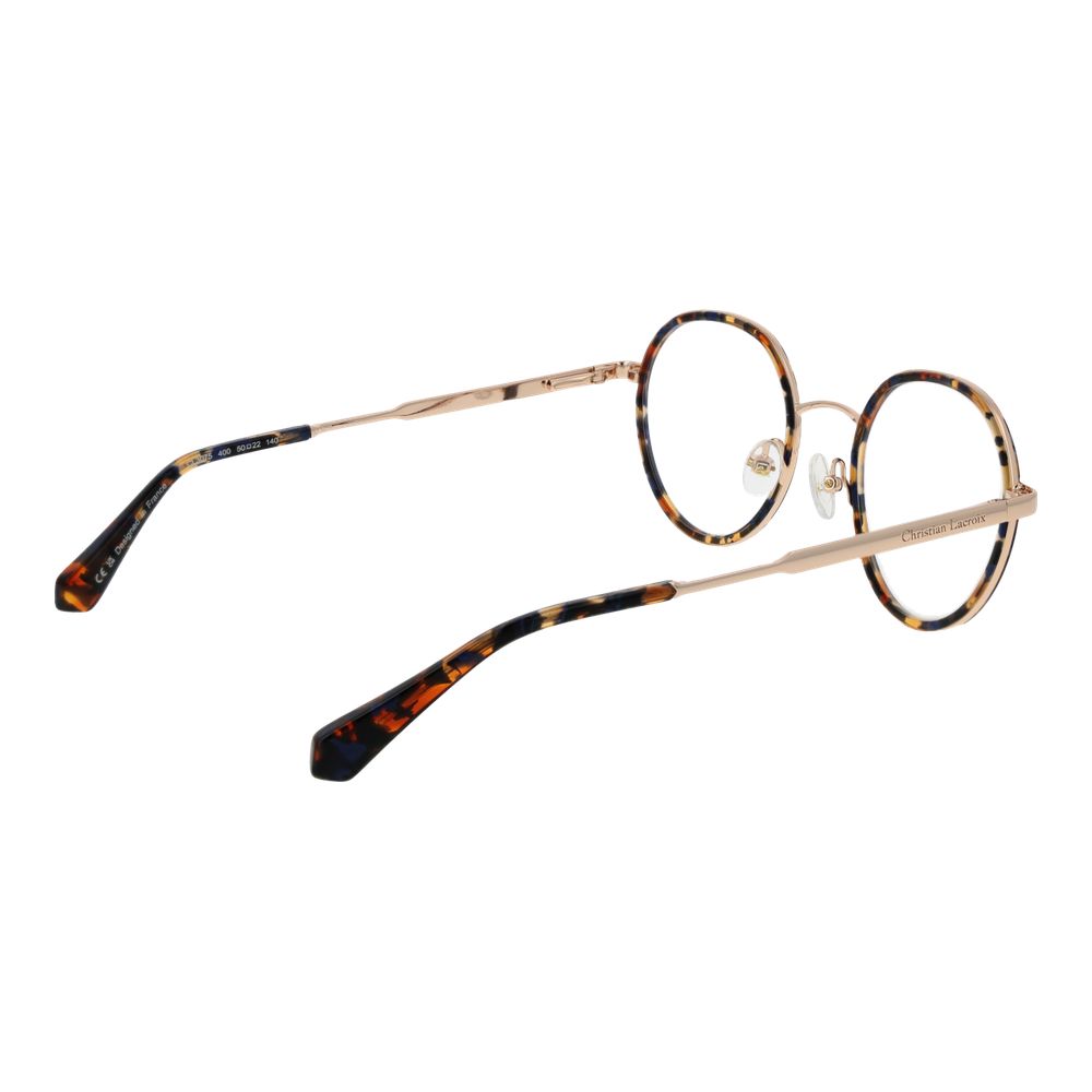 Christian Lacroix Gold Metal & Plastic Glasses (Frames) | Regal Royce