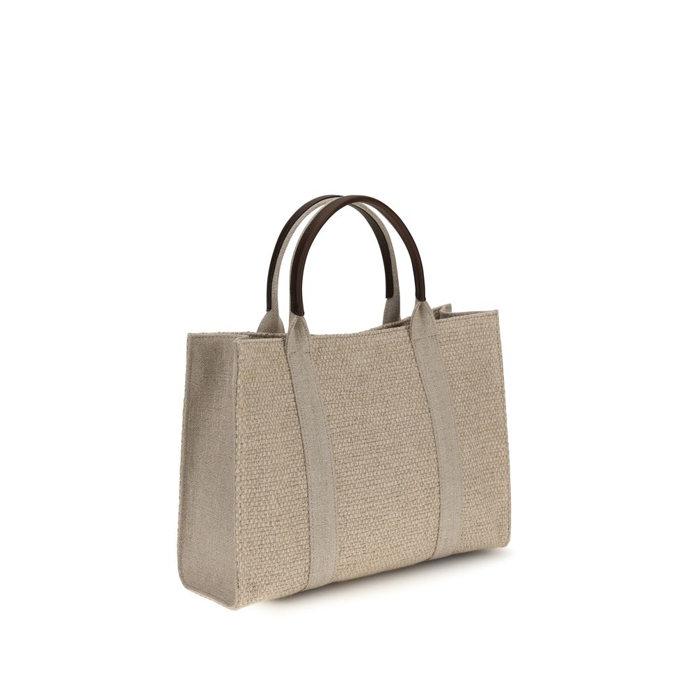 The Row Beige Fabric Shoulder Bag | Regal Royce