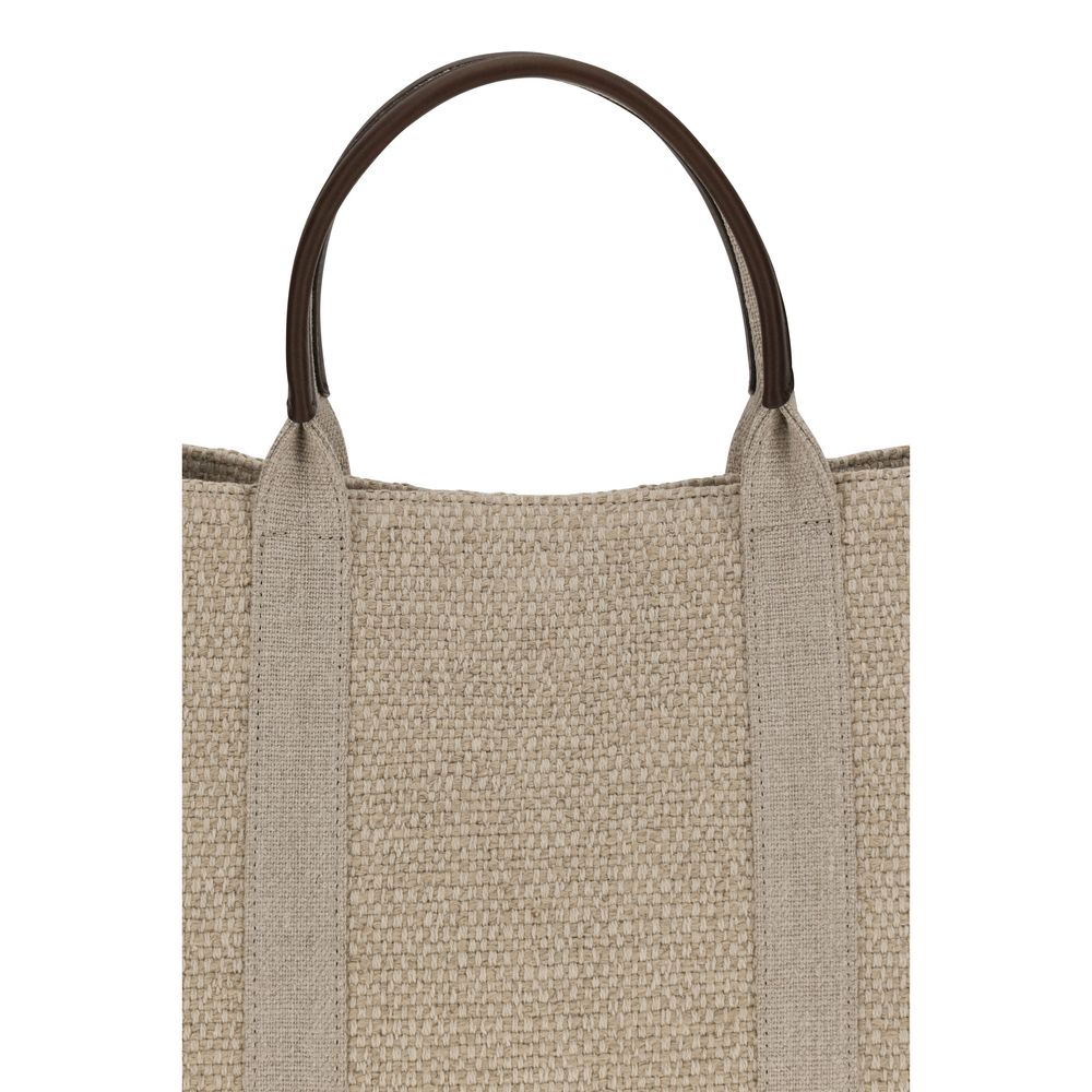 The Row Beige Fabric Shoulder Bag | Regal Royce