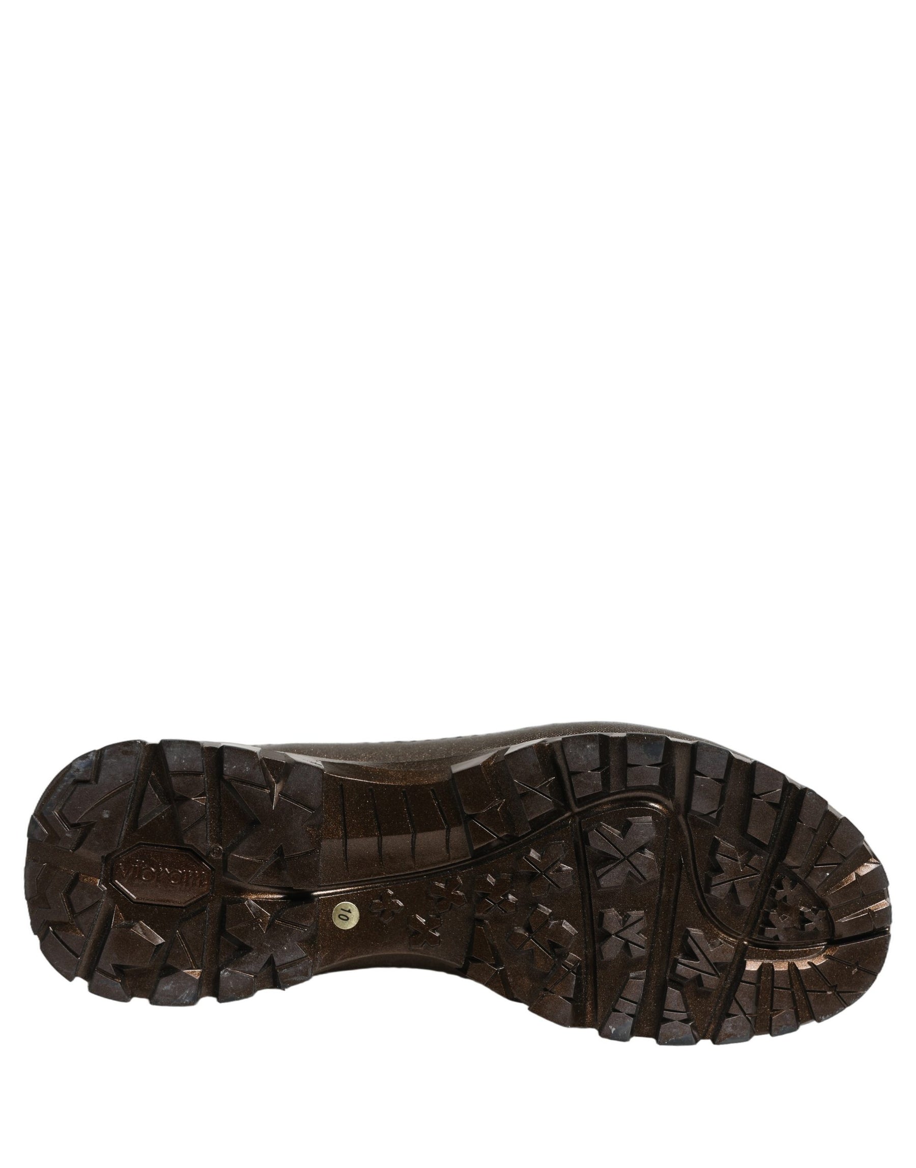 Dolce & Gabbana Bronze PVC Pull On Rain Boots Men Shoes | Regal Royce