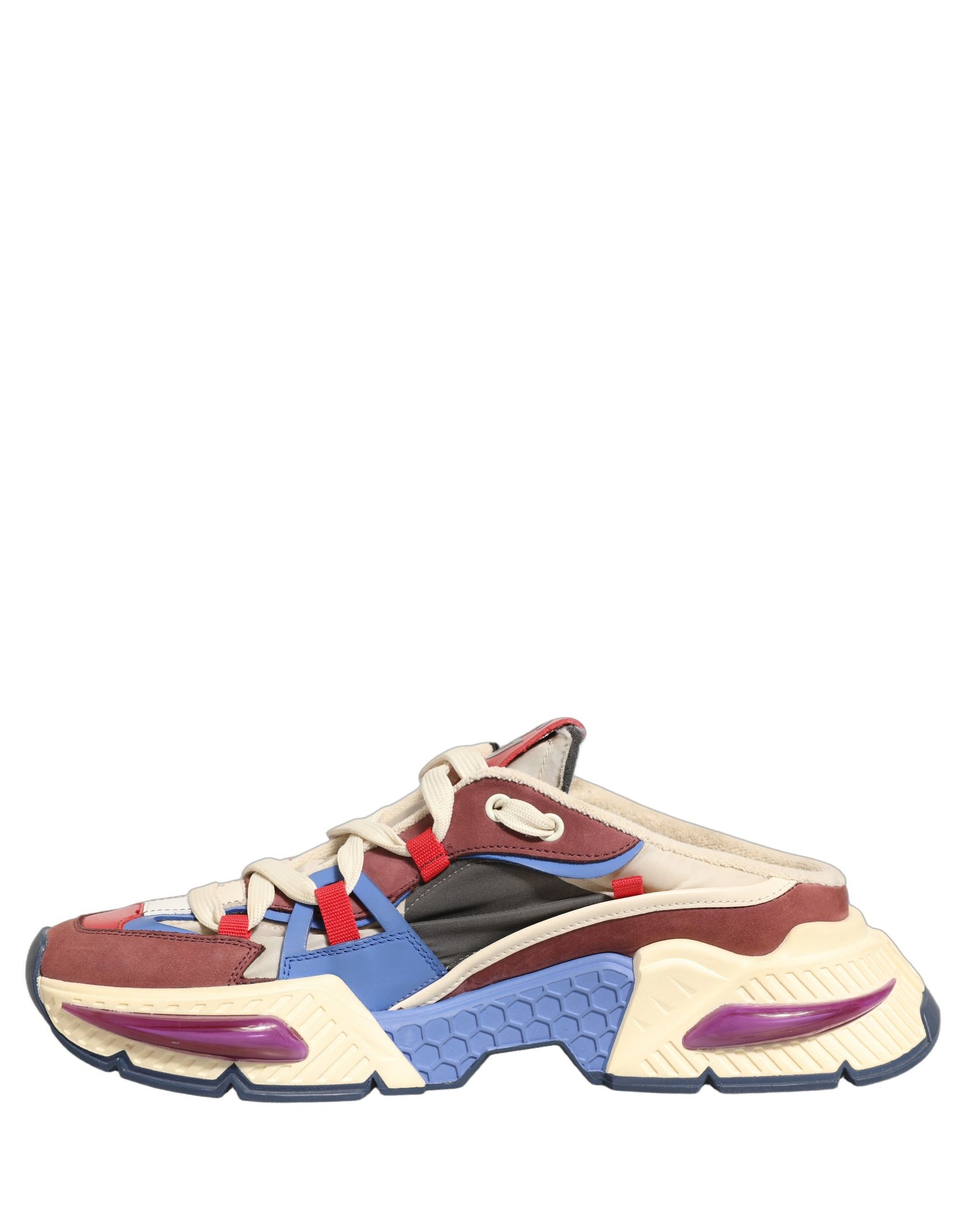 Dolce & Gabbana Multicolor Low Top Airmaster Sneakers Shoes | Regal Royce