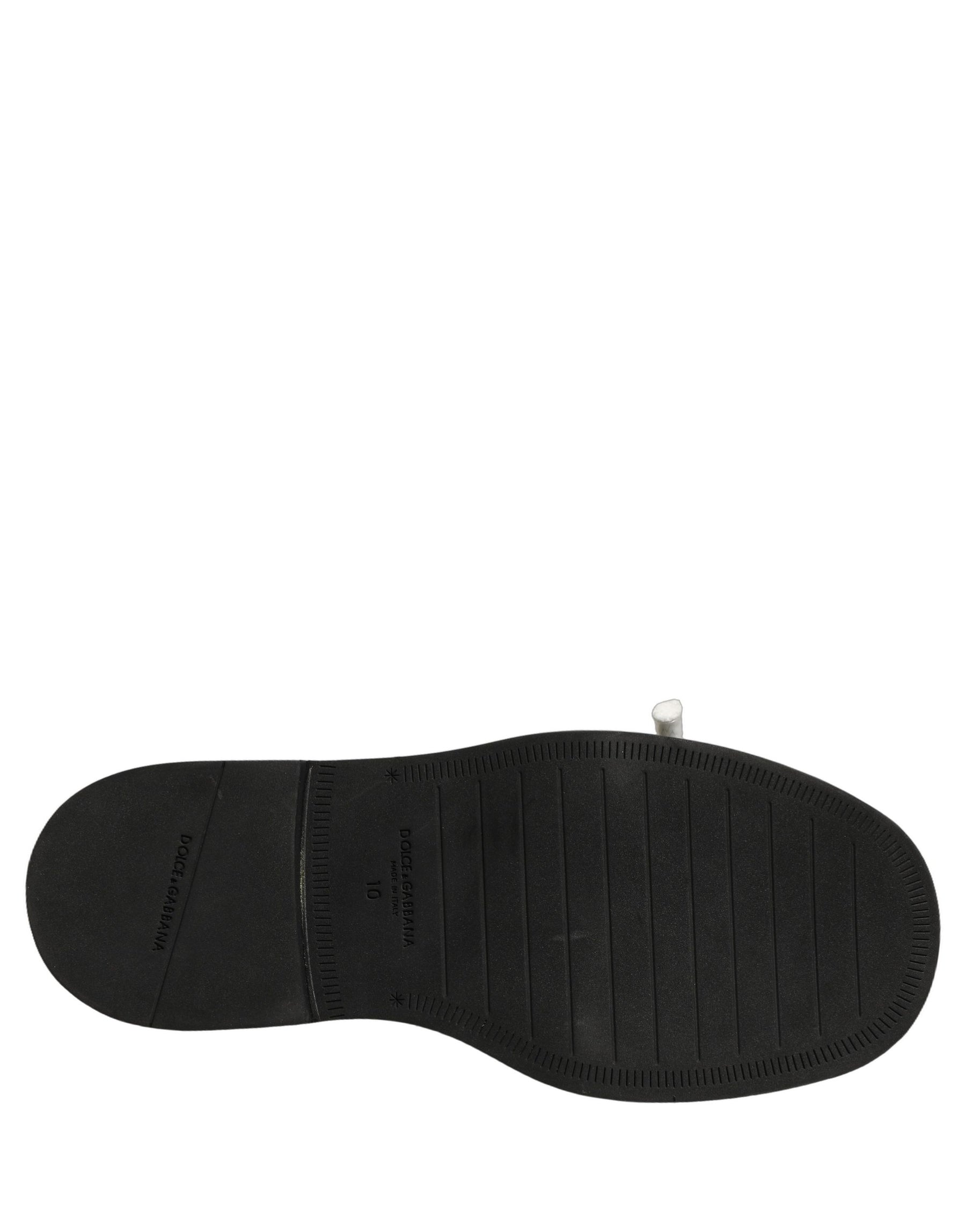 Dolce & Gabbana Brown Leather Slip On Flat Sandals Men Shoes | Regal Royce