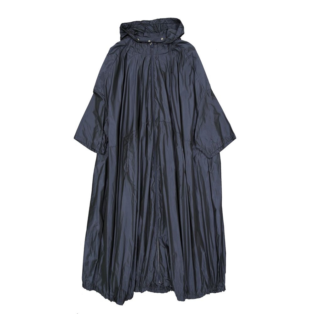 Herno Blue Polyester Coat | Regal Royce