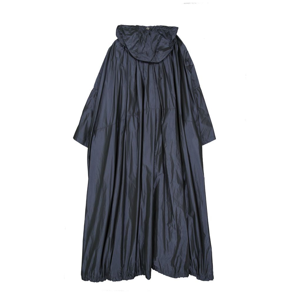 Herno Blue Polyester Coat | Regal Royce