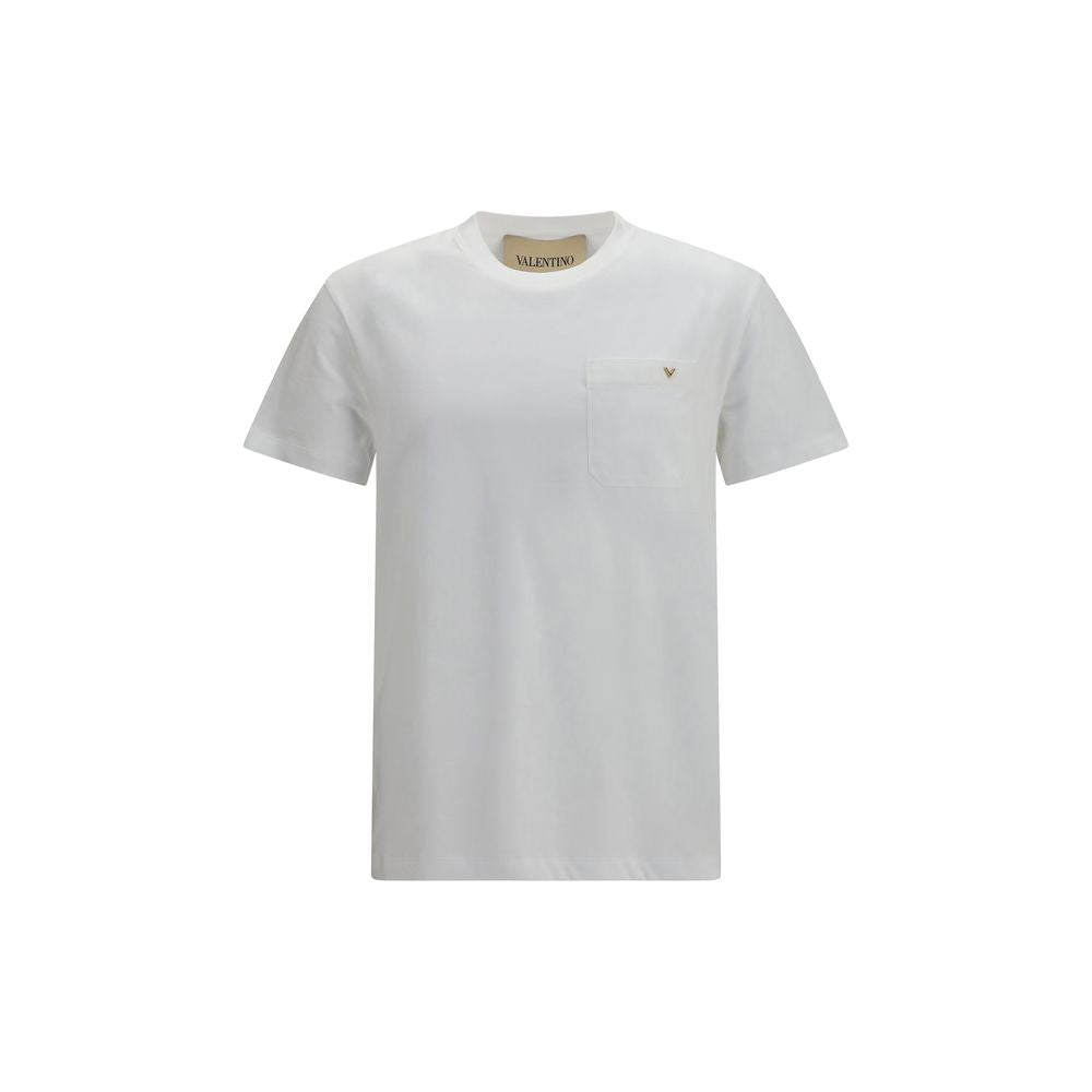 Valentino White Cotton T-Shirt | Regal Royce