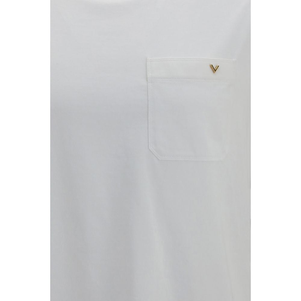 Valentino White Cotton T-Shirt | Regal Royce