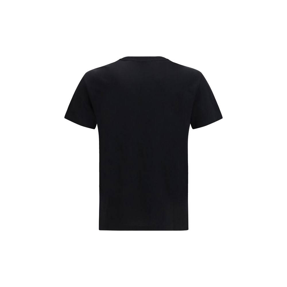 Valentino Black Cotton T-Shirt | Regal Royce