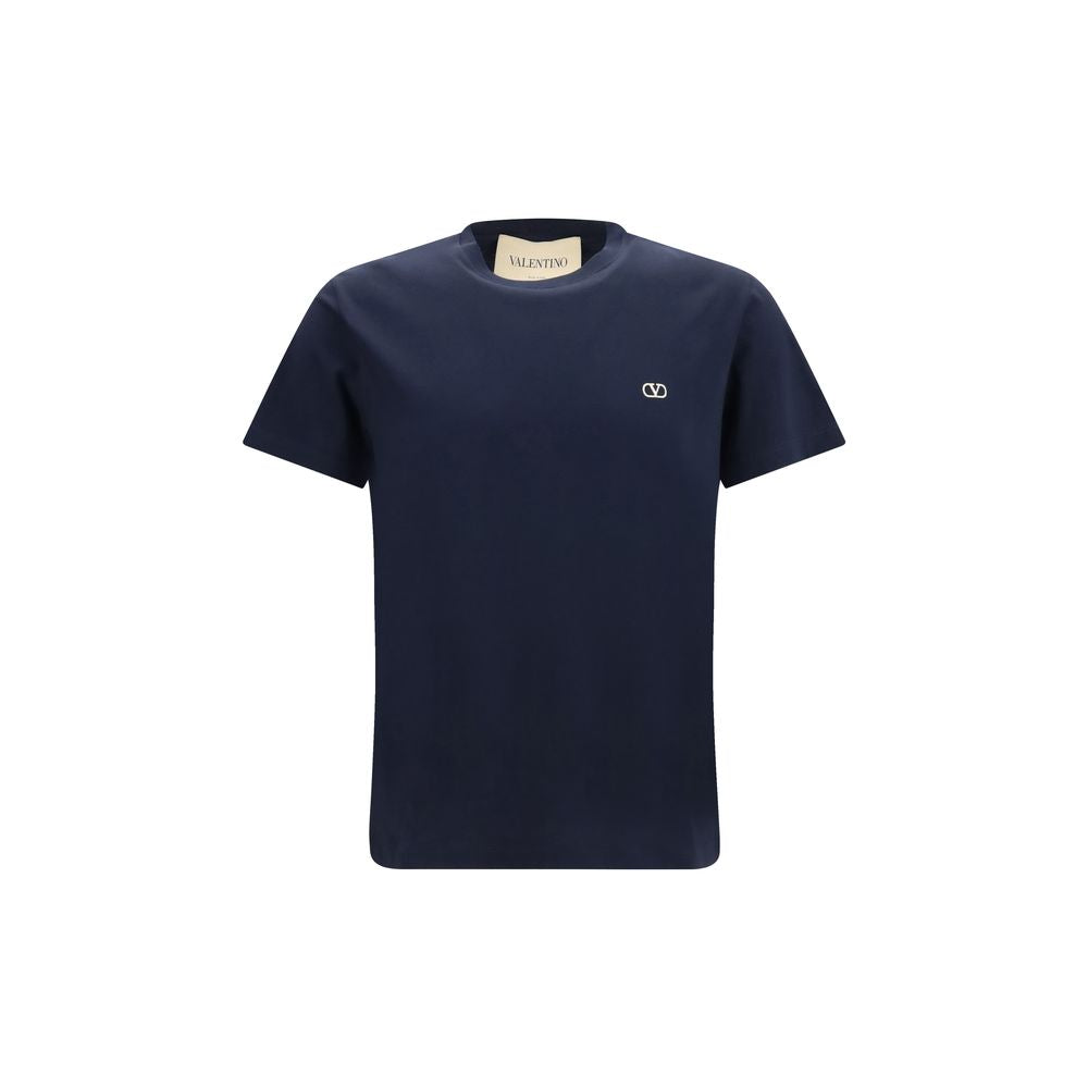 Valentino Blue Cotton T-Shirt | Regal Royce