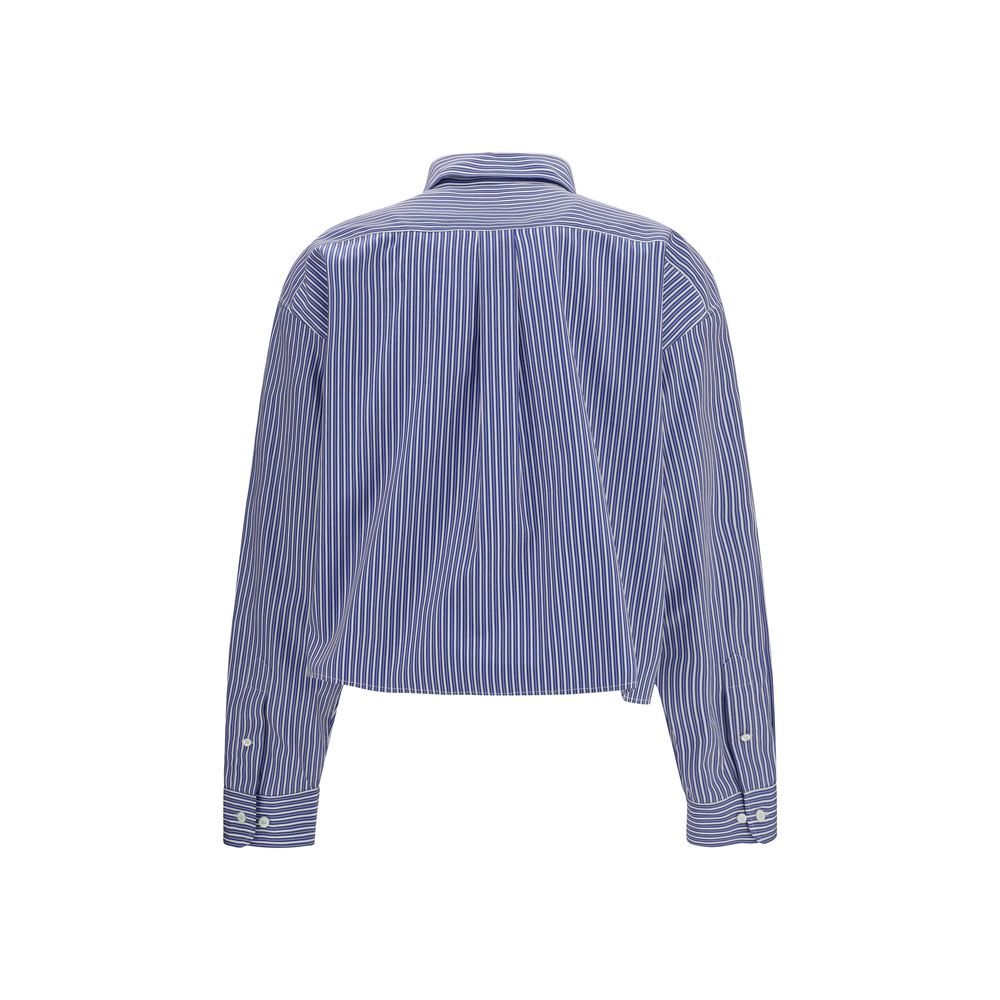 Miu Miu Blue Cotton Dress Shirt | Regal Royce