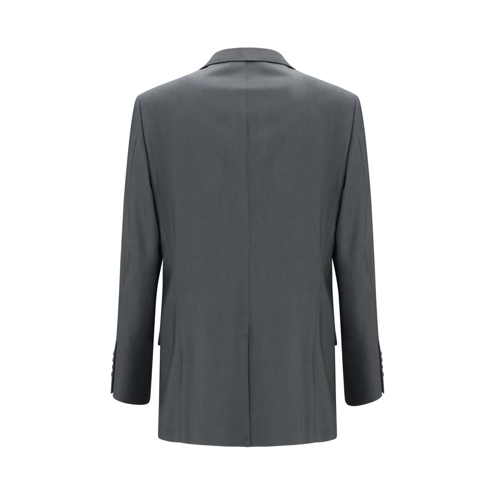 Valentino Gray Wool Oves Aries Jacket | Regal Royce
