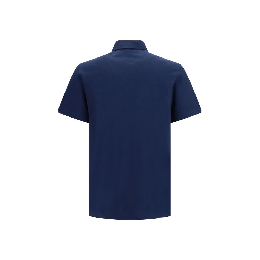 Valentino Blue Cotton Polo Shirt | Regal Royce