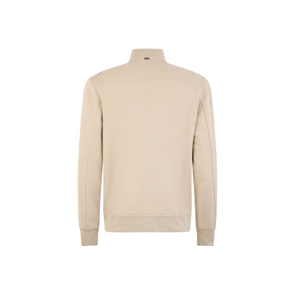 Herno Beige Cotton Sweatshirt | Regal Royce