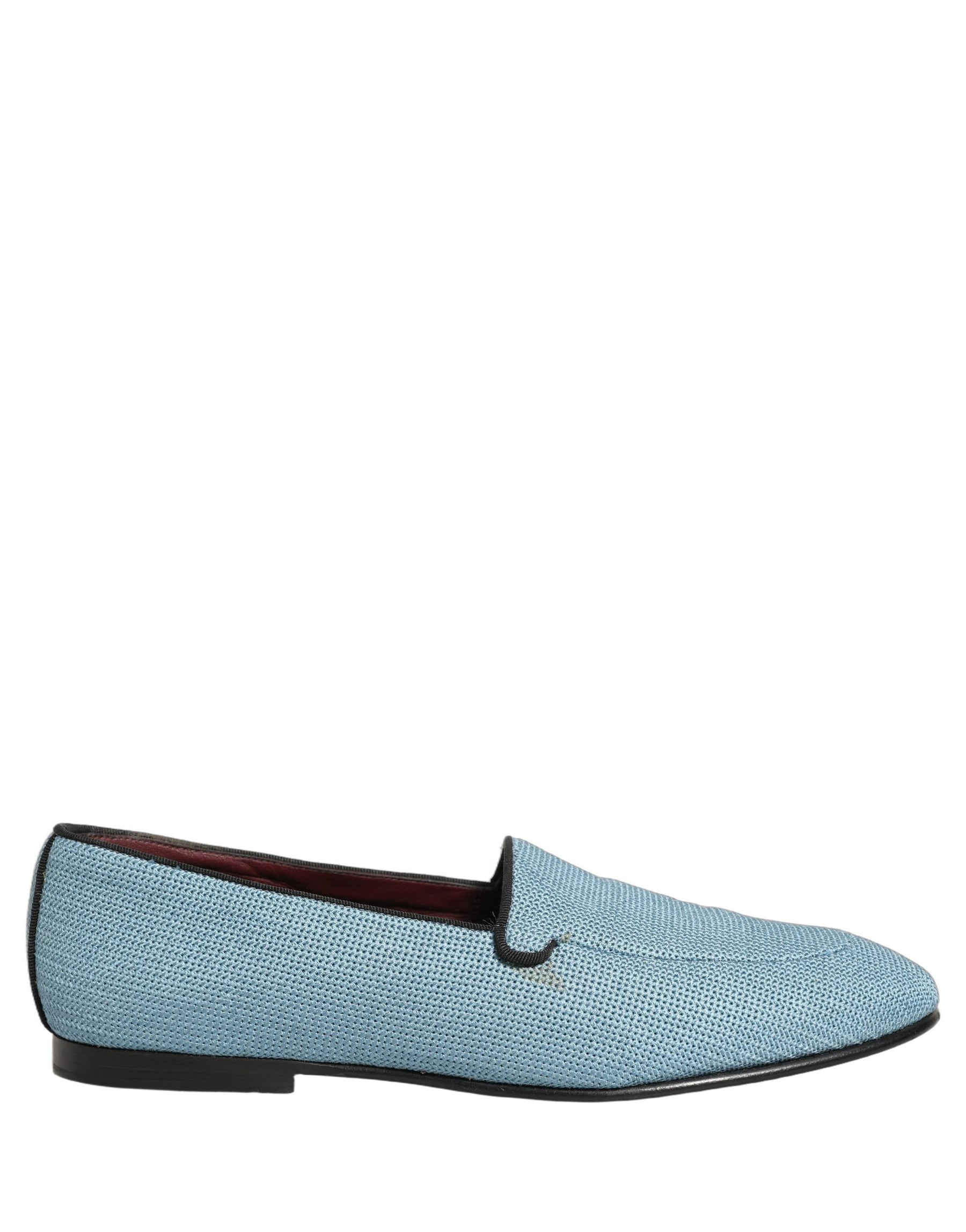 Dolce & Gabbana Blue Woven Men Slip On Dress Loafers Shoes | Regal Royce