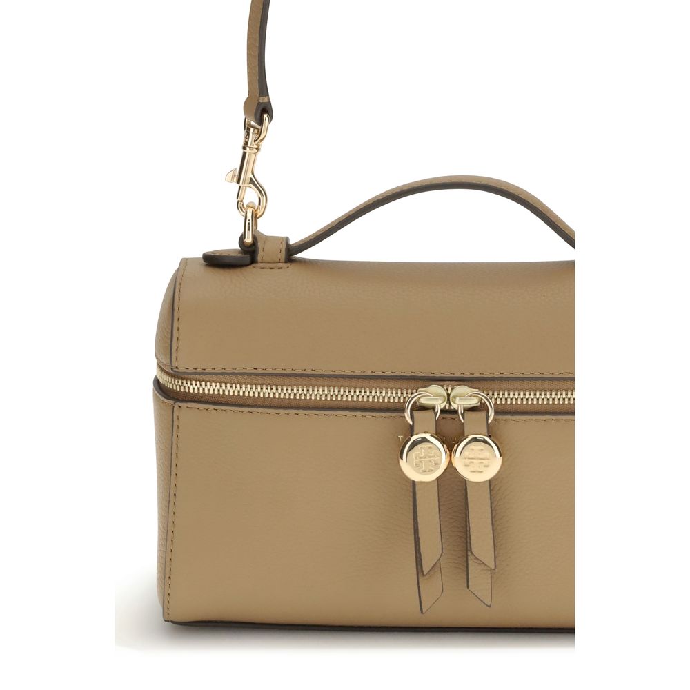 Tory Burch Beige Calf Leather Bos Taurus Handbag | Regal Royce