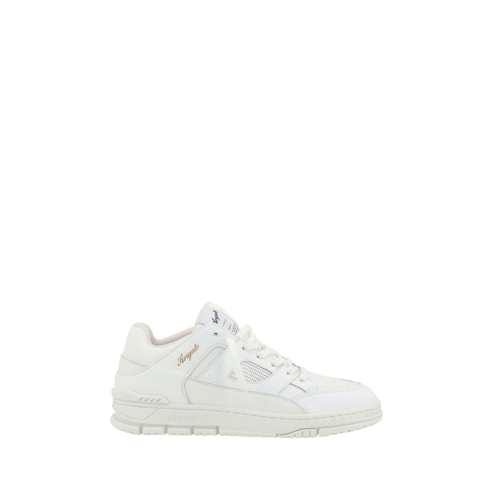 Axel Arigato White Calf Leather Bos Taurus Athletic Sneakers | Regal Royce