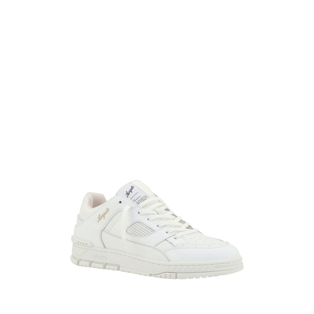 Axel Arigato White Calf Leather Bos Taurus Athletic Sneakers | Regal Royce