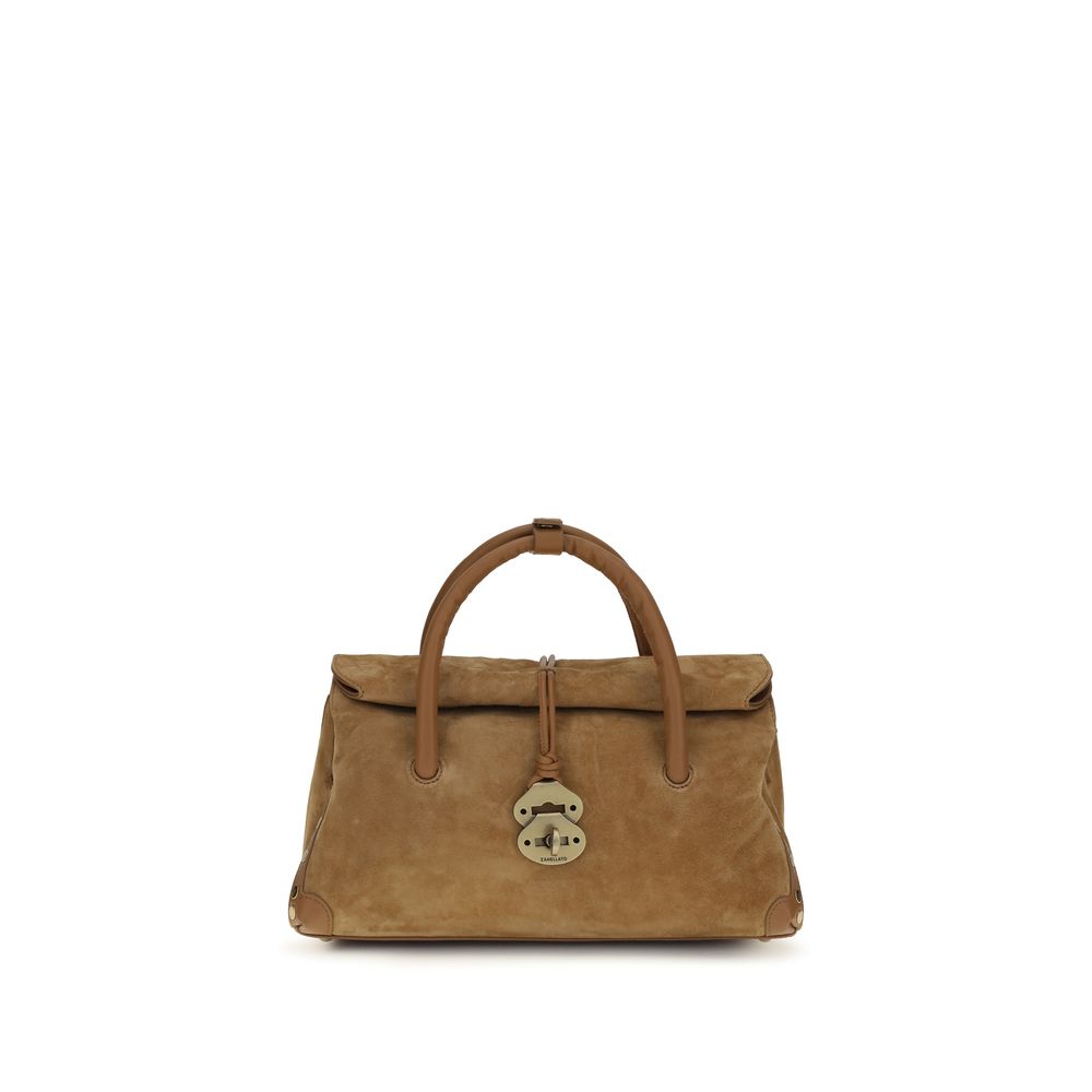 Zanellato Brown Calf Leather Bos Taurus Handbag | Regal Royce