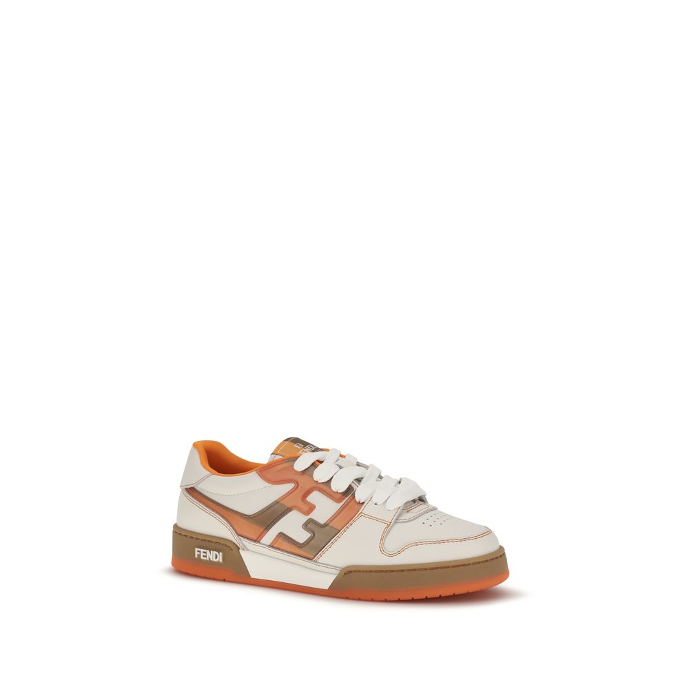 Fendi Multicolor Leather Athletic Sneakers | Regal Royce