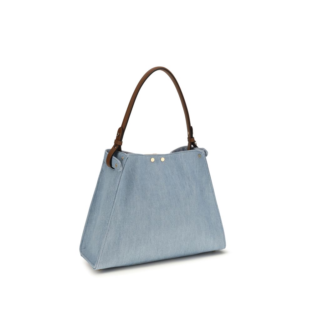 Fendi Blue Cotton Handbag | Regal Royce