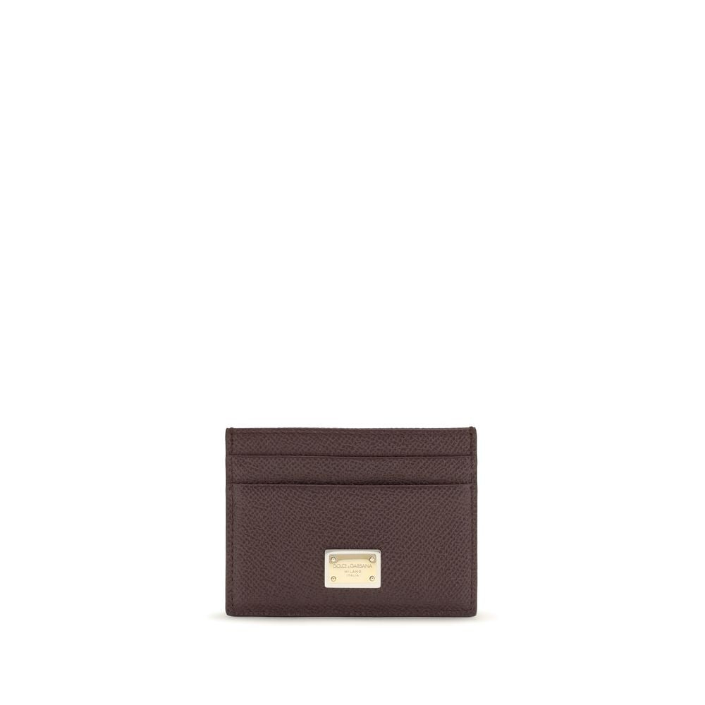 Dolce & Gabbana Brown Calf Leather Bos Taurus Wallet | Regal Royce