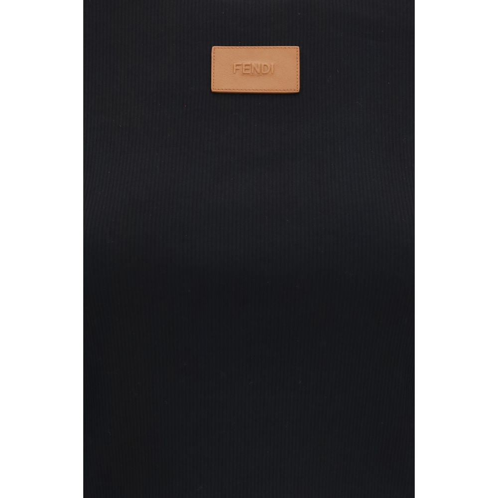 Fendi Black Cotton T-Shirt | Regal Royce
