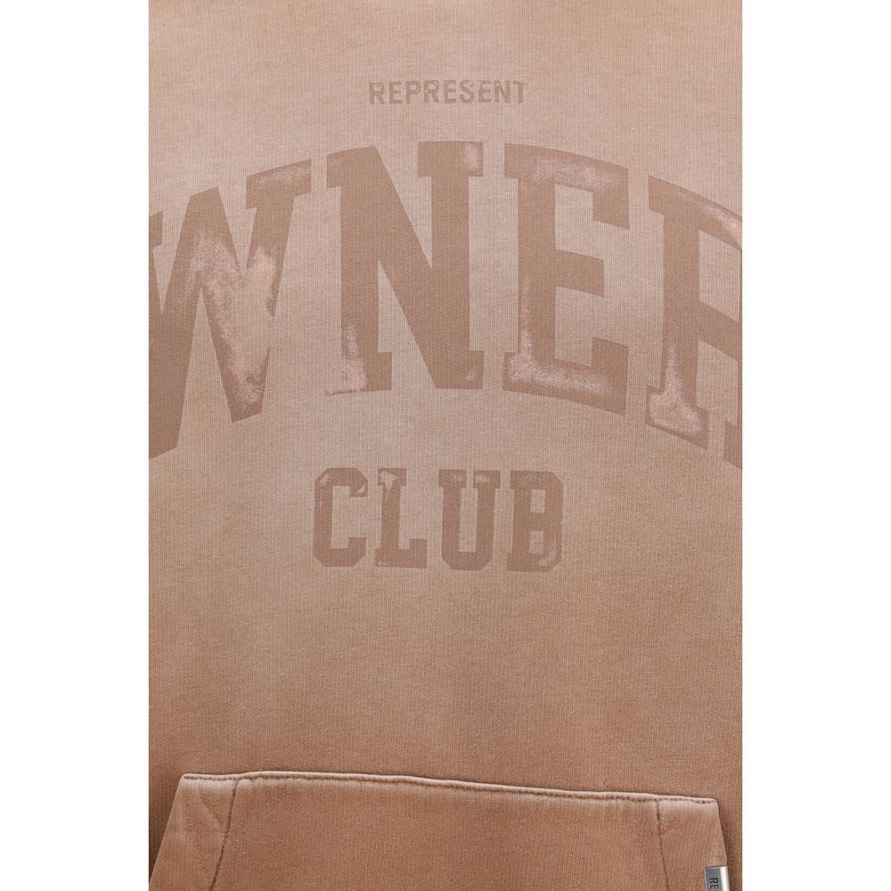 Represent Beige Cotton Sweatshirt | Regal Royce