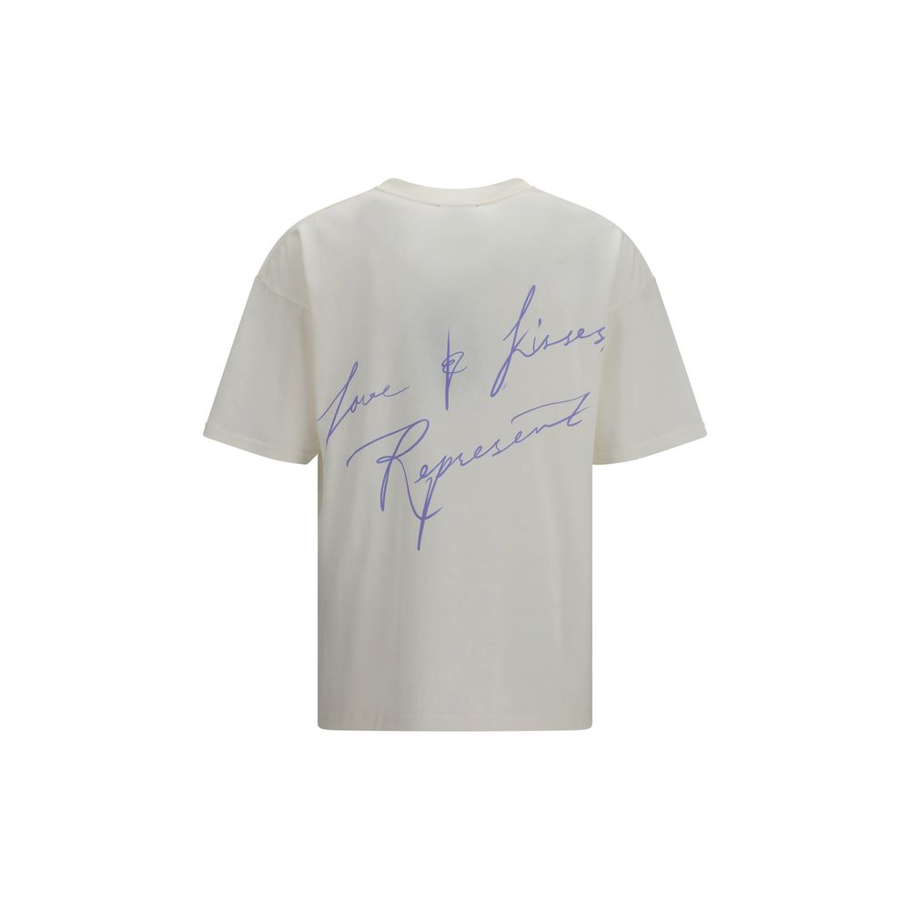 Represent White Cotton T-Shirt | Regal Royce