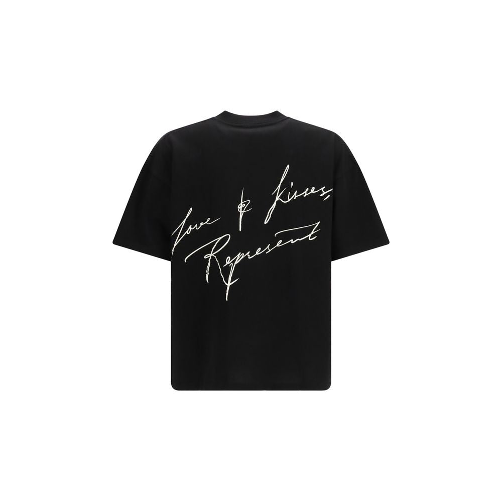 Represent Black Cotton T-Shirt | Regal Royce
