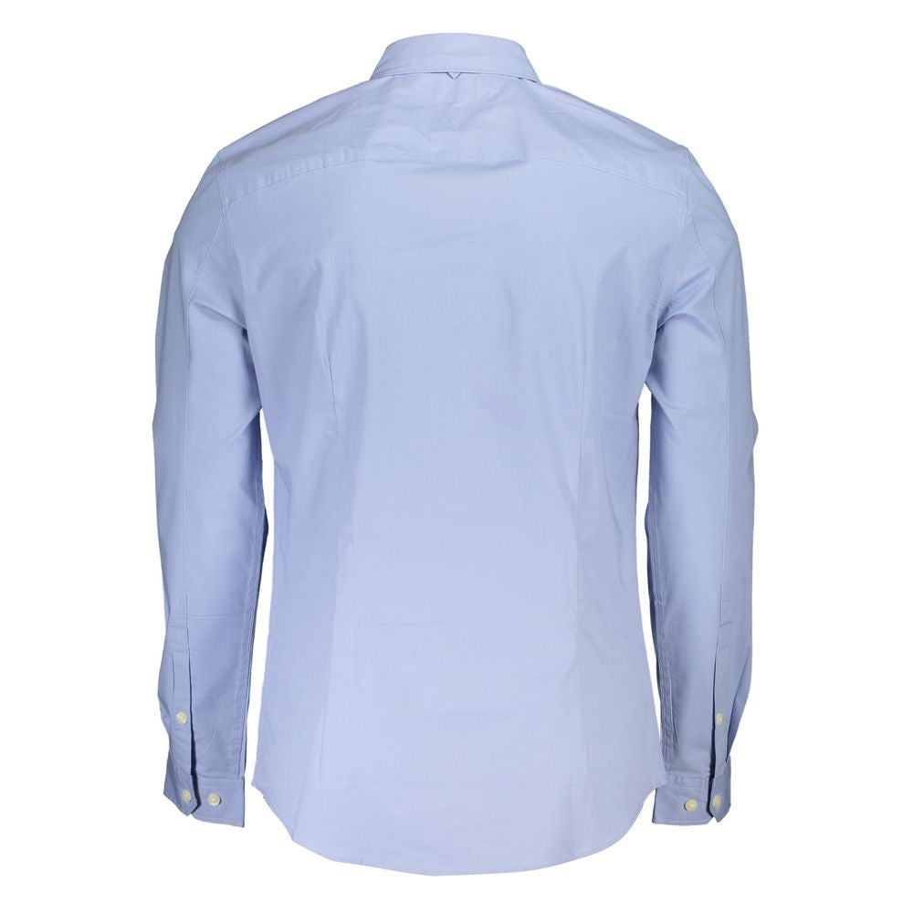 Tommy Hilfiger Azure Cotton Men's Shirt | Regal Royce