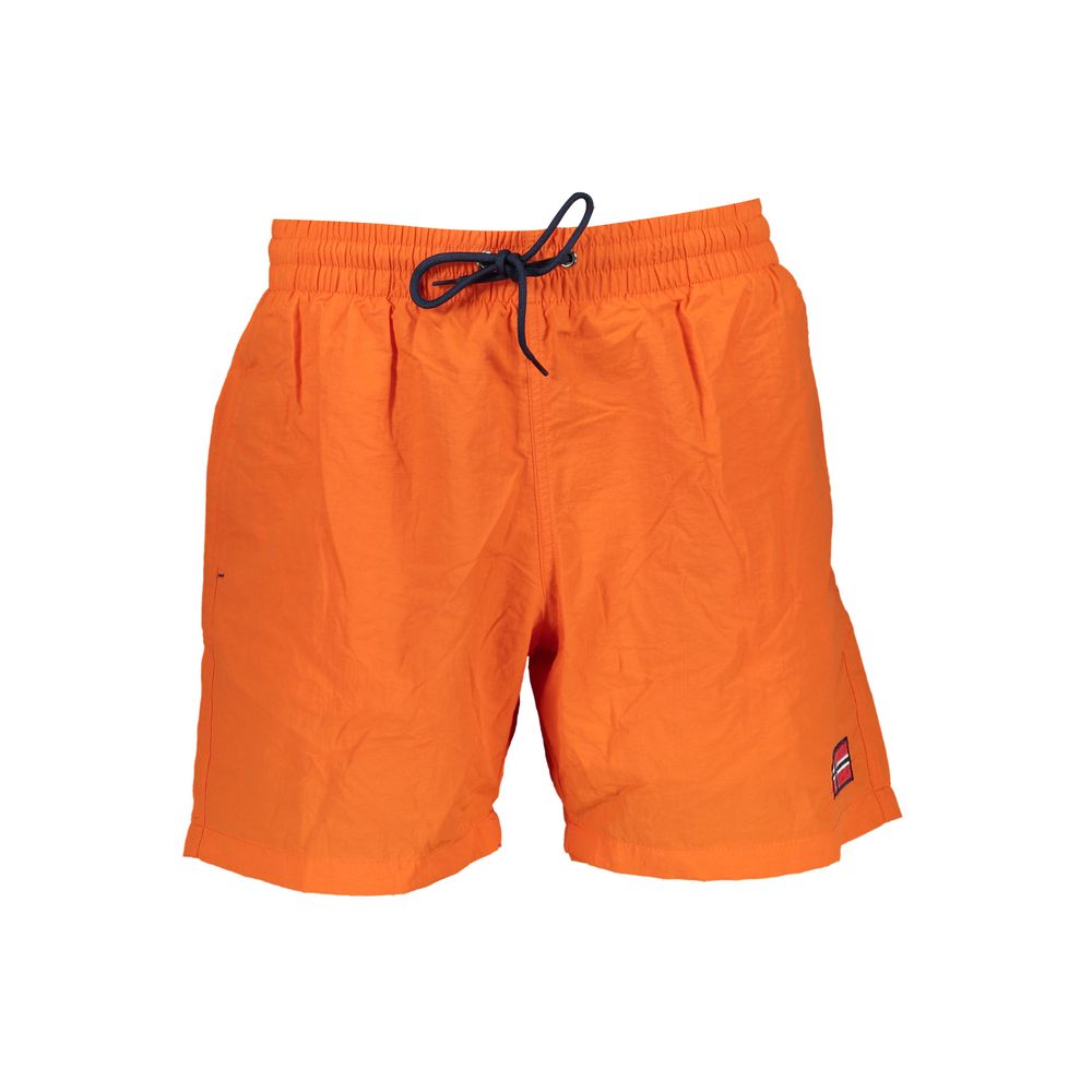 Norway 1963 Orange Polymide Men's Swimwear | Regal Royce