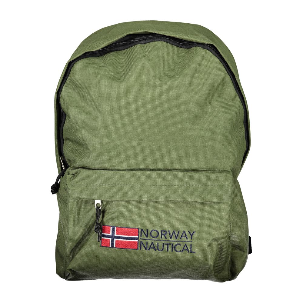 Norway 1963 Verde Polyester Men's Backpack | Regal Royce