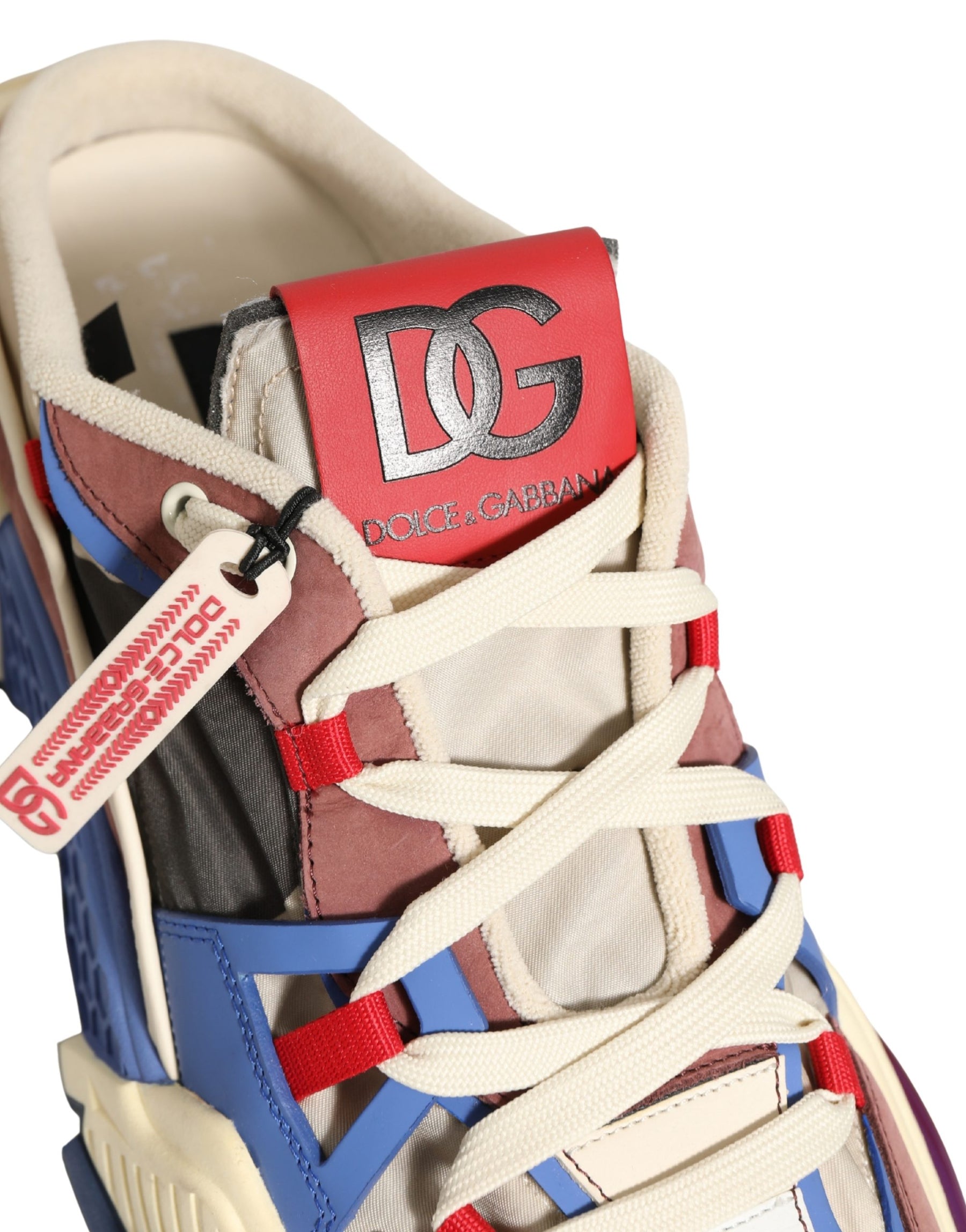 Dolce & Gabbana Multicolor Low Top Airmaster Sneakers Shoes | Regal Royce