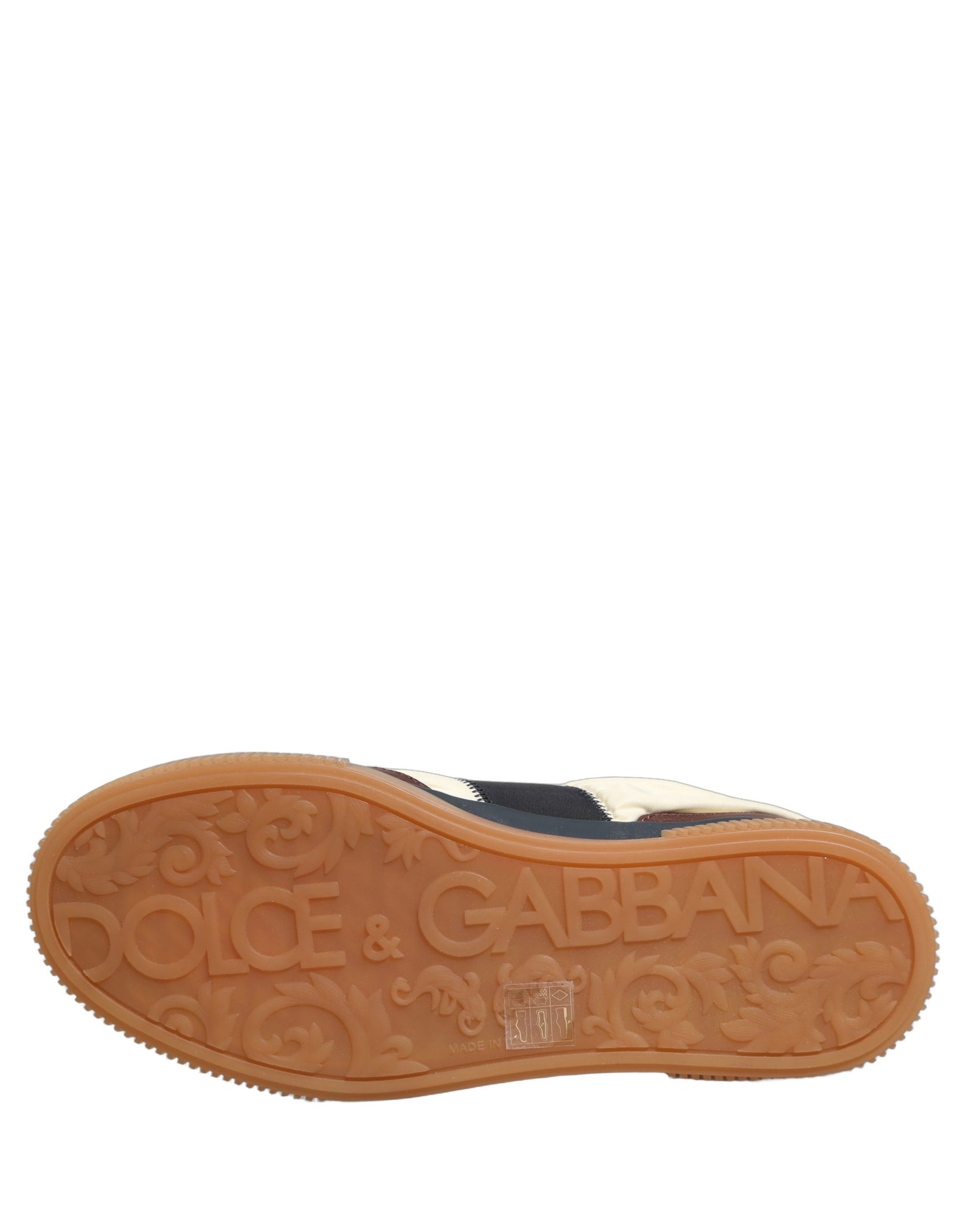 Dolce & Gabbana Multicolor Leather MIAMI Low Top Men Sneakers Shoes | Regal Royce