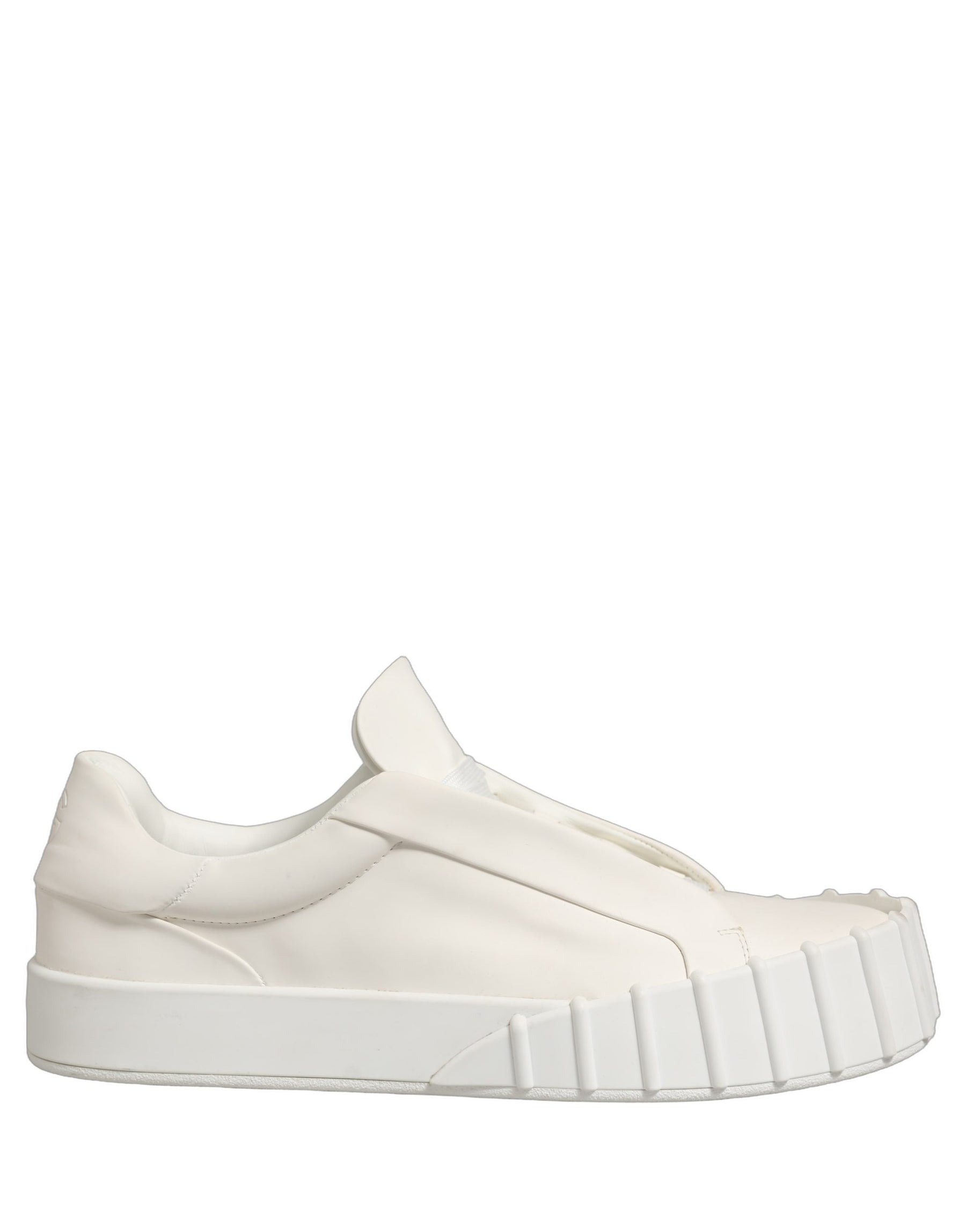 Dolce & Gabbana White Leather Low Top Lace Up Sneakers Shoes | Regal Royce