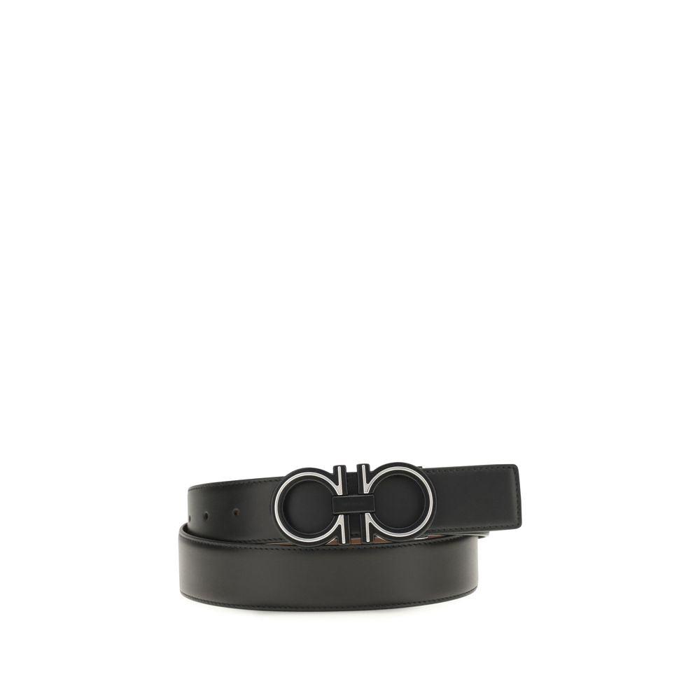 Ferragamo Blue Calf Leather Bos Taurus Regular Belt | Regal Royce