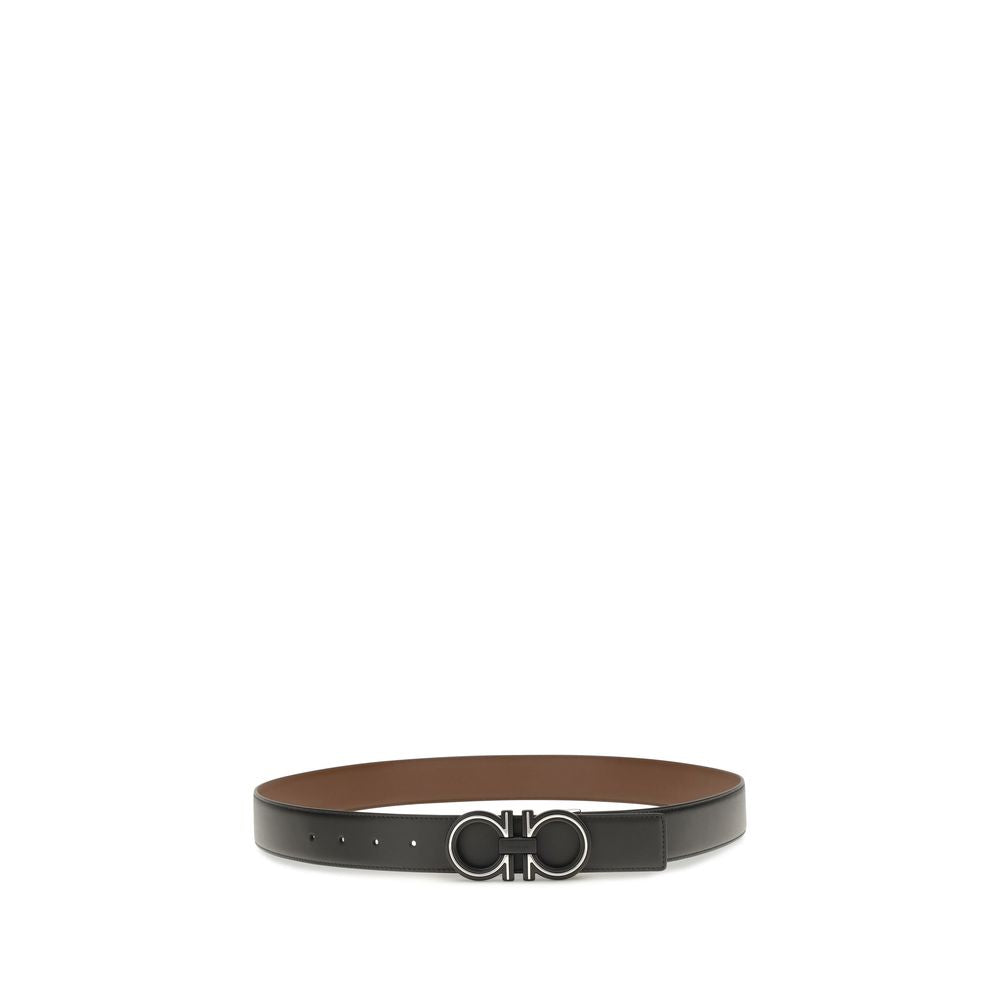 Ferragamo Blue Calf Leather Bos Taurus Regular Belt | Regal Royce