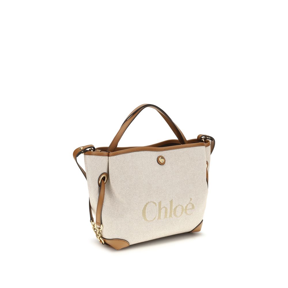 Chloé Beige Fabric Handbag | Regal Royce