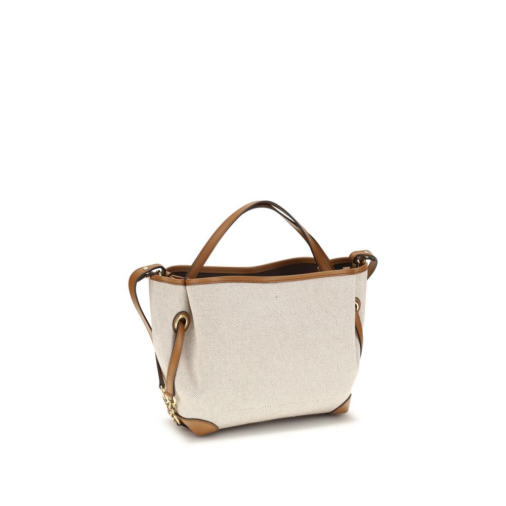 Chloé Beige Fabric Handbag | Regal Royce