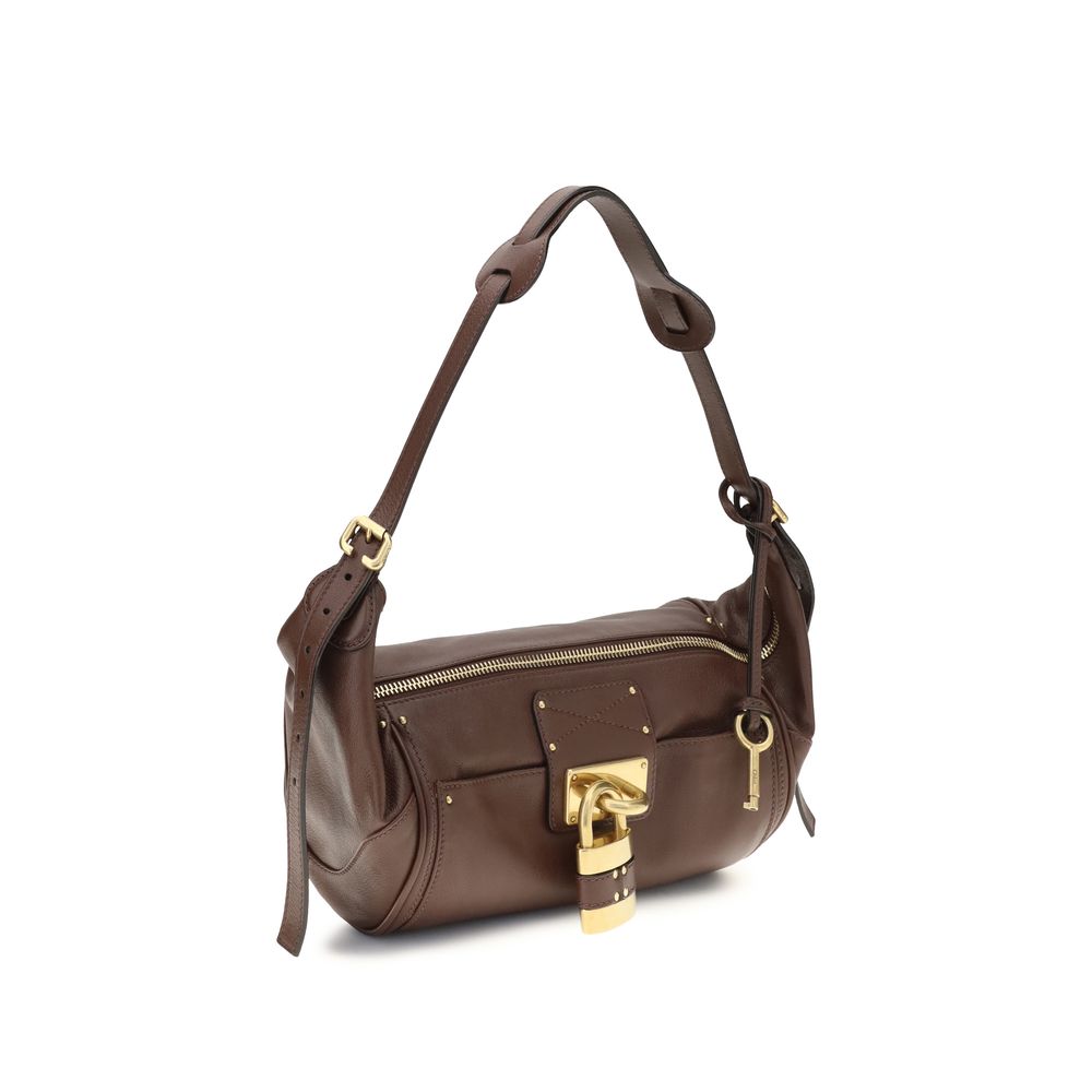 Chloé Brown Calf Leather Bos Taurus Shoulder Bag | Regal Royce