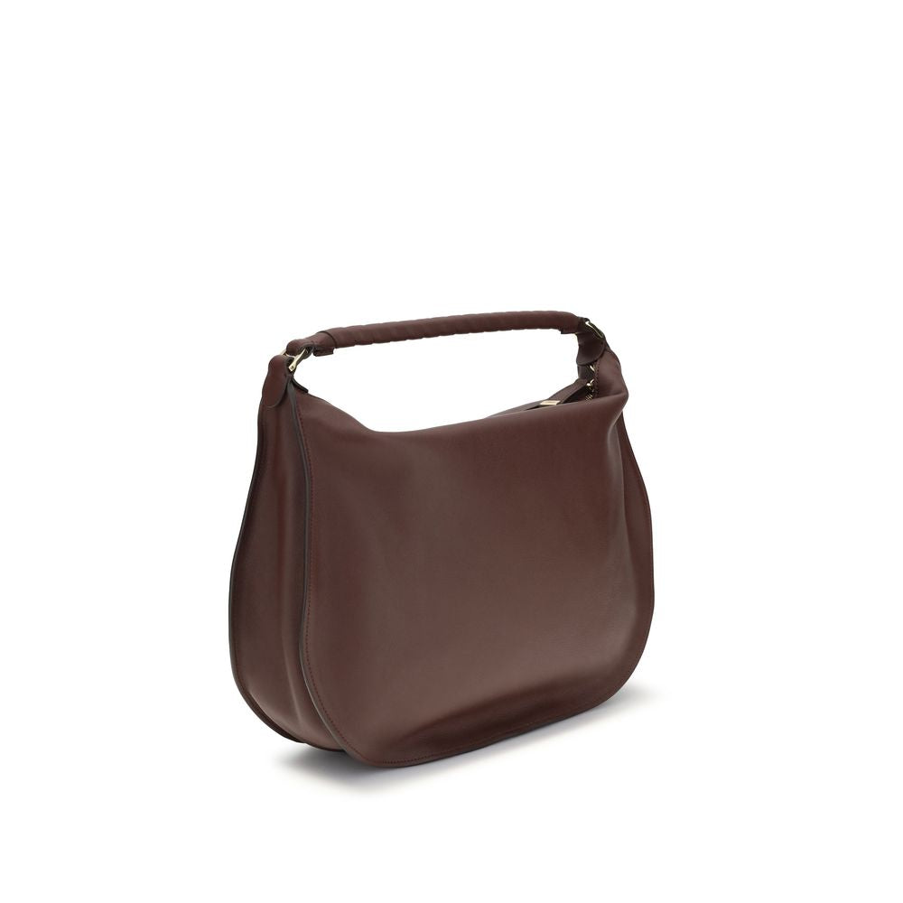 Chloé Brown Calf Leather Bos Taurus Shoulder Bag | Regal Royce