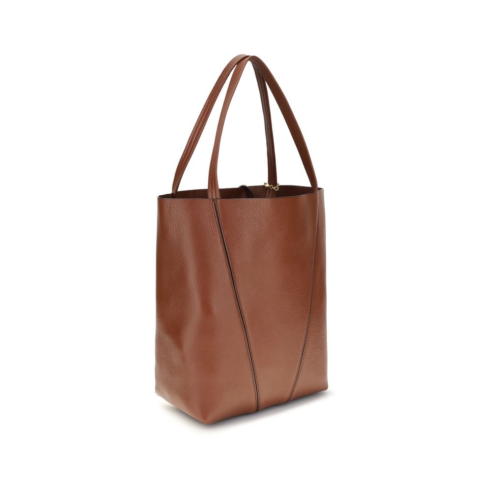 Chloé Brown Calf Leather Bos Taurus Shoulder Bag | Regal Royce