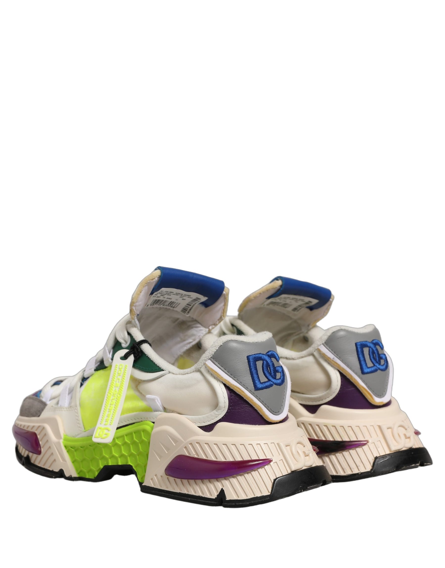 Dolce & Gabbana Multicolor Airmaster Low Top Sneaker Shoes | Regal Royce