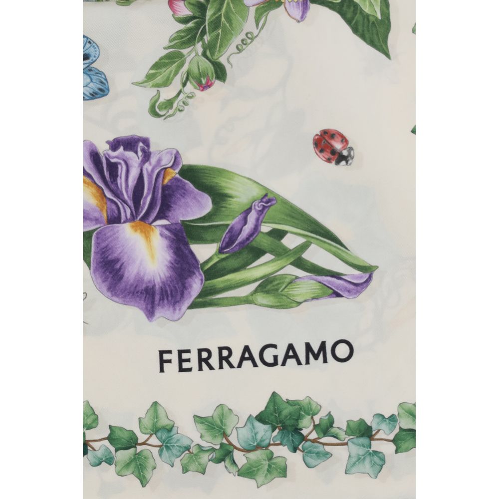 Ferragamo Multicolor Silk Scarf | Regal Royce