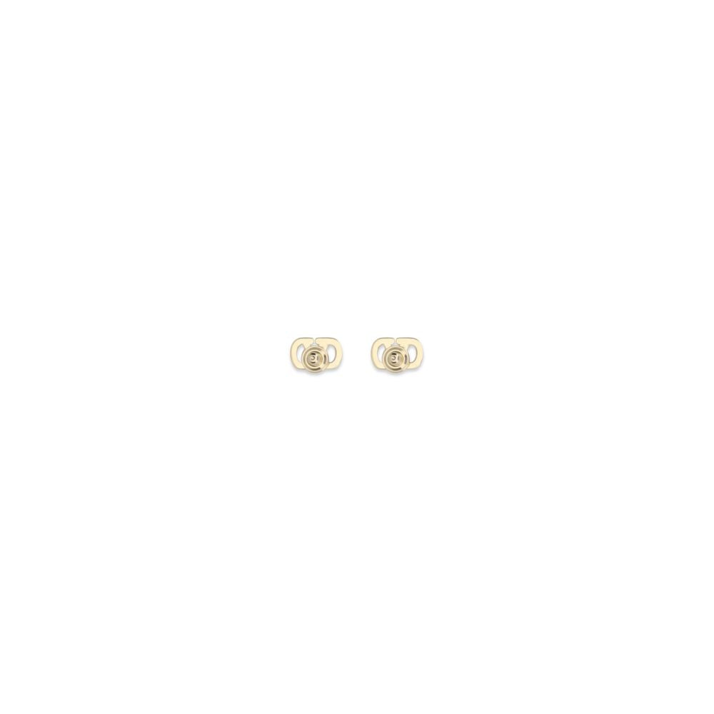 Valentino Garavani Gold Brass Earrings | Regal Royce