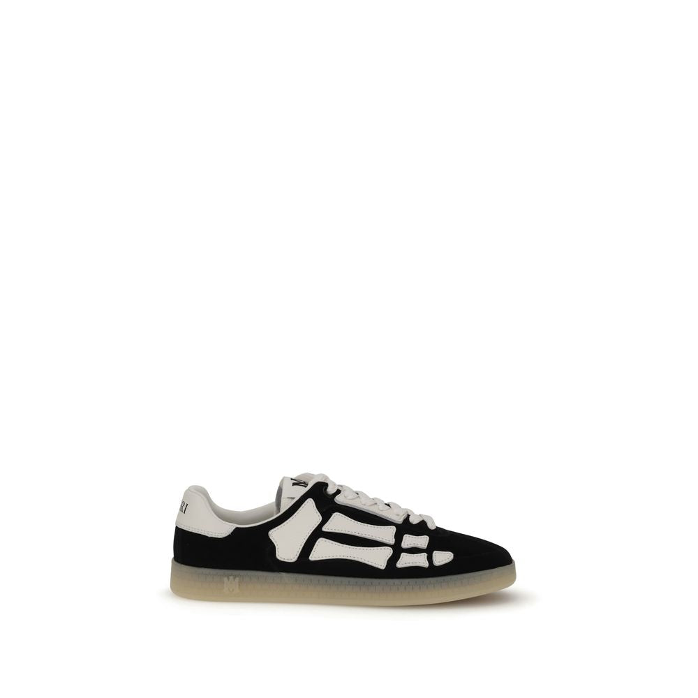 Amiri Black Calf Leather Bos Taurus Athletic Sneakers | Regal Royce