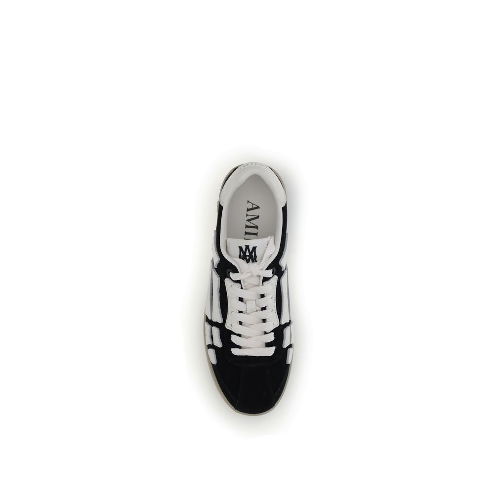 Amiri Black Calf Leather Bos Taurus Athletic Sneakers | Regal Royce