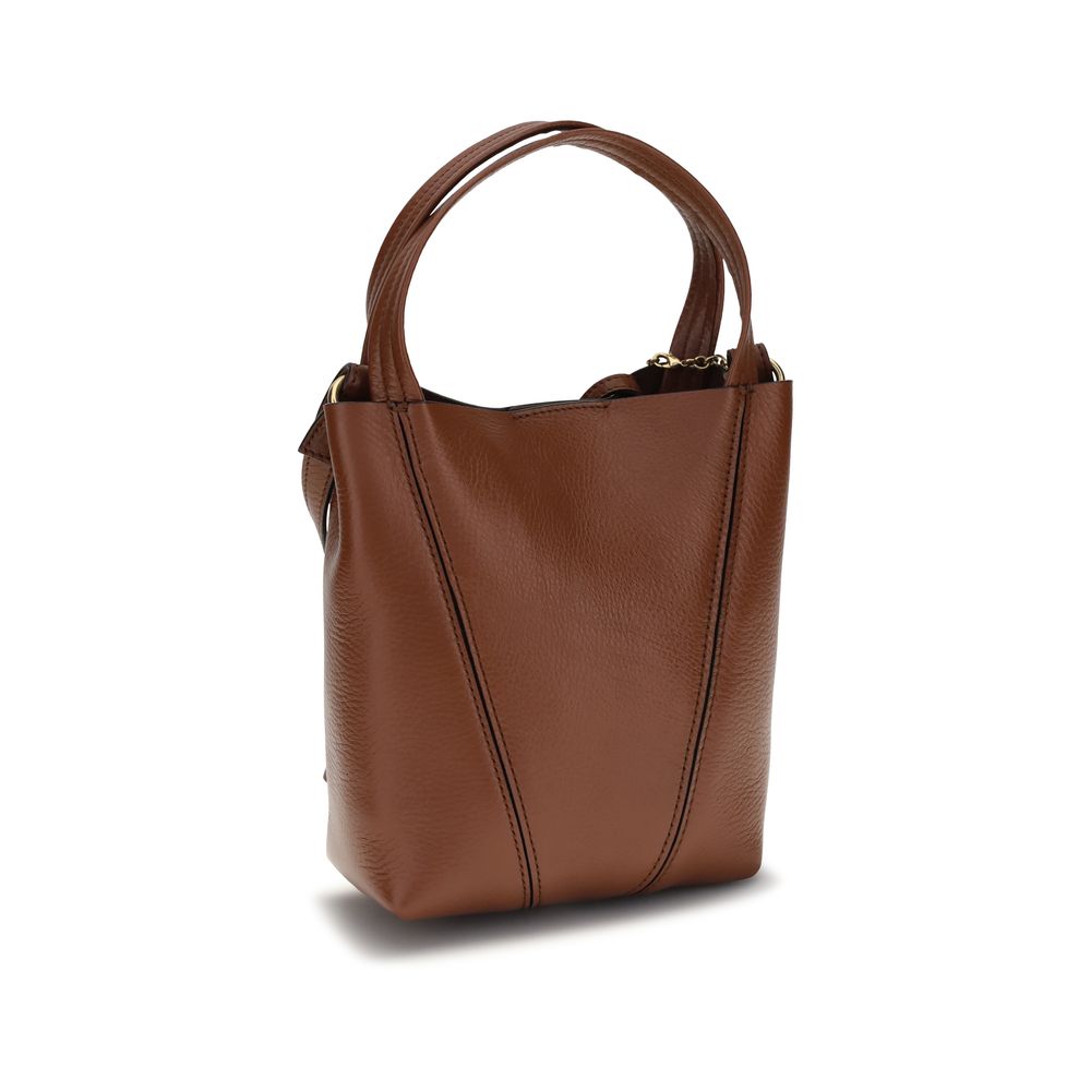 Chloé Brown Calf Leather Bos Taurus Shoulder Bag | Regal Royce
