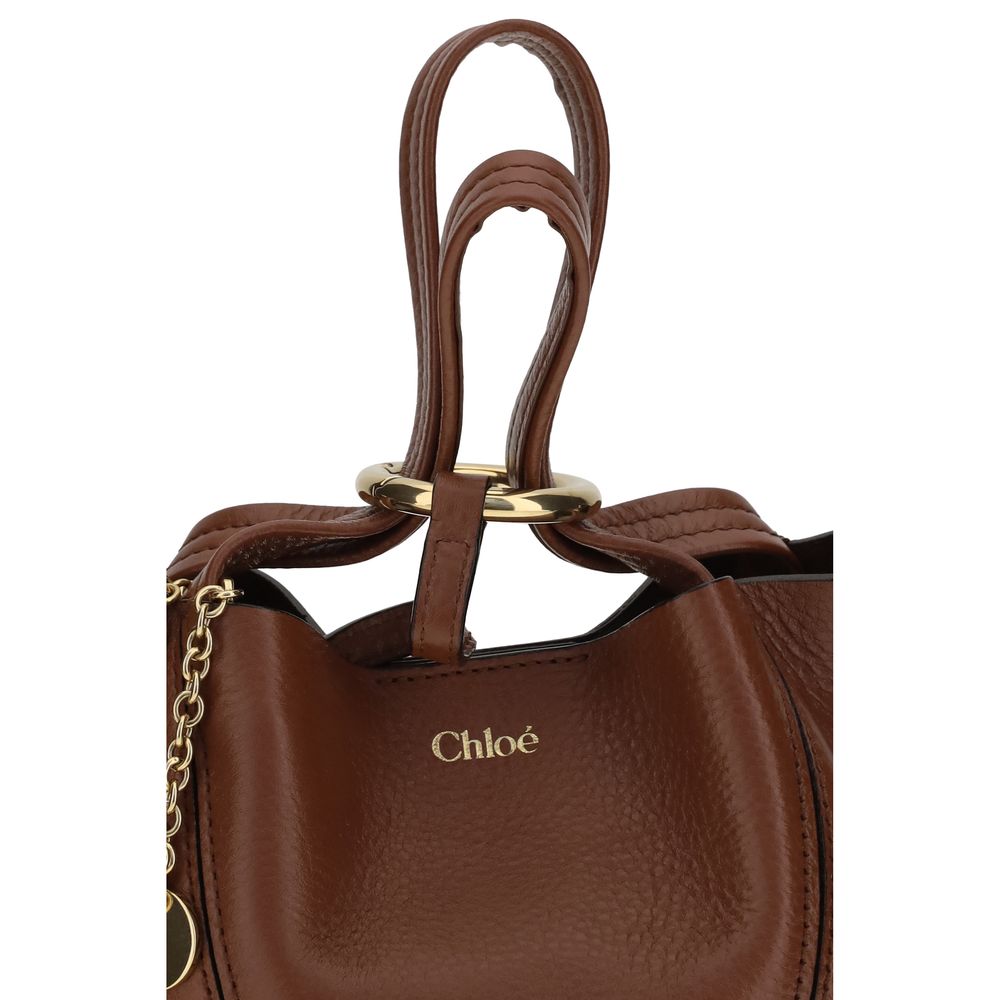 Chloé Brown Calf Leather Bos Taurus Shoulder Bag | Regal Royce